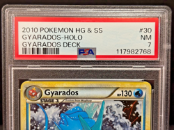 PSA 7 2010 NM Pokemon HeartGold & SoulSilver Gyarados Holo #30/30 - Image 2