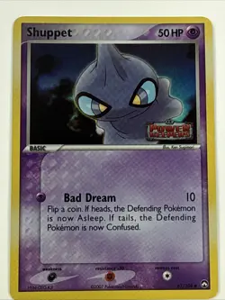Shuppet 61/108 Power Keepers Reverse Stamped Holo 2007 Pokemon Card NM - Image 1