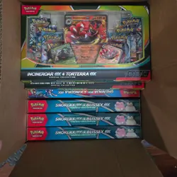 (1) Pokemon Trading Card Game Incineroar ex and Torterra ex Special Collect. Box - Image 1