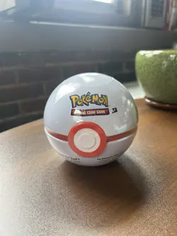Pokemon Trading Card TCG C25 Premier Ball Pokeball Tin Poke Ball Sealed - Image 1