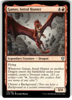 Ganax, Astral Hunter Commander Legends: Battle for Baldur's Gate Regular MTG - Image 1