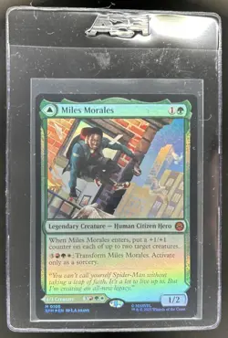 2025 Magic Marvel Miles Morales Ultimate Spider-Man Foil #0108 - Image 2