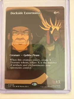 Dockside Extortionist (Borderless) 0028 Mythic MTG Avatar Eternal - Image 1