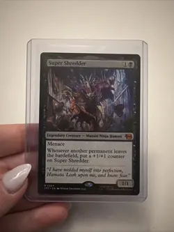 MTG Teenage Mutant Ninja Turtles Super Shredder 0083 NM Mythic - Image 1