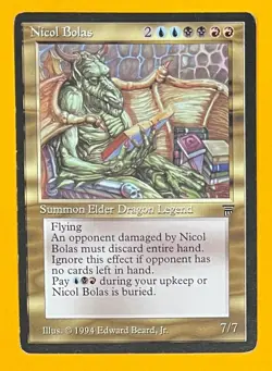 MTG NICOL BOLAS Legends (OldManMTG 012-733) - Image 1