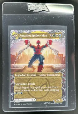 2025 Magic Marvel Peter Parker Amazing Spider-Man Borderless #0208 - Image 1