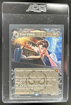 2025 Magic Marvel Peter Parker Amazing Spider-Man Borderless #0208 - Image 2