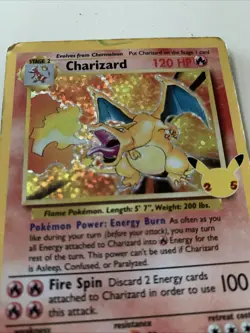 Pokemon Charizard Holo Rare 4/102 Base Set (Lightly played) - Image 2