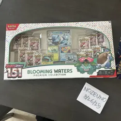 Pokemon Scarlet & Violet 151 Blooming Waters Premium Collection Brand New Sealed - Image 1