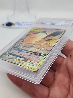 Eevee & Snorlax GX SM169 PSA 10 PROMO PROMO Tag Team Tins Pokemon *CCGHouse* - Image 3