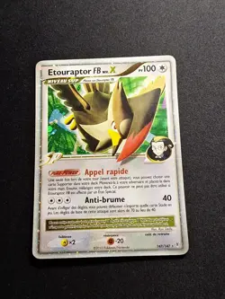 Etouraptor Niv. X 147/147 Platine Vainqueurs Supremes Carte Pokemon FR - Image 1
