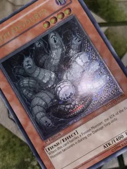 YuGiOh FUSION DEVOURER Ultimate Rare STON-EN020 - Image 2
