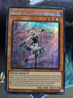 Yugioh Ariane the Labrynth Servant Prismatic Secret MP23-EN228 1st NM - Image 1