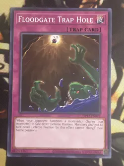 Yugioh: Floodgate Trap Hole - OP13-EN025 - Common - Unlimited - NM - Image 1