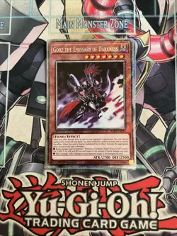 Gorz The Emissary Of Darkness Platinum Secret Rare RA03-EN210 YugIoh - Image 1