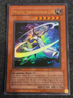 Yugioh! Mystic Swordsman LV6 RDS-EN008 Ultra Rare 1st Edition LP - Image 1