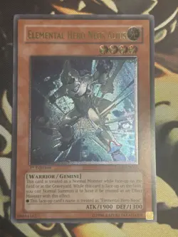 Yugioh: Elemental Hero Neos Alius - TAEV-EN018 - Ultimate Rare - 1st Edition LP - Image 1