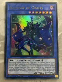 Yugioh - Illusion of Chaos - RA02-EN020 - Ultra Rare 1st Edition - Image 1