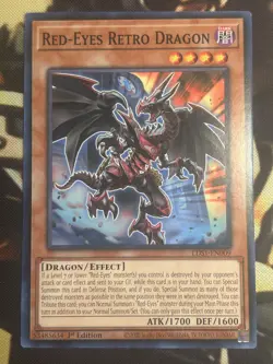 Yugioh: Red-Eyes Retro Dragon - LDS1-EN009 - Common - 1st Edition - NM - Image 1