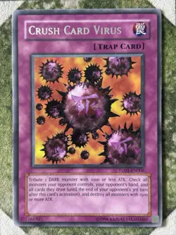 YuGiOh CRUSH CARD VIRUS Rare TU01-EN006 - Image 2