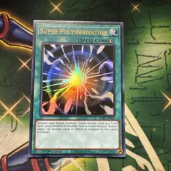 Yugioh! Super Polymerization RA03-EN053 Ultra Rare 1st Edition NM - Image 1