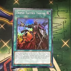 Yugioh! Triple Tactics Thrust RA03-EN072 Super Rare 1st Edition VLP/NM - Image 1