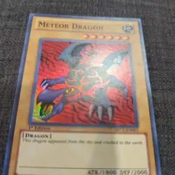 YuGiOh METEOR DRAGON Super Rare PRC1-EN001 - Image 2