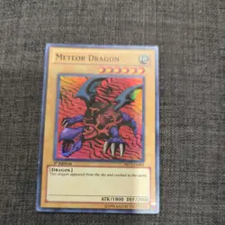 YuGiOh METEOR DRAGON Super Rare PRC1-EN001 - Image 3