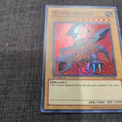 YuGiOh METEOR DRAGON Super Rare PRC1-EN001 - Image 4