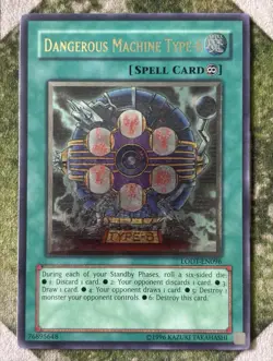 YuGiOh DANGEROUS MACHINE TYPE-6 Ultimate Rare LODT-EN096 - Image 3