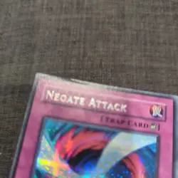 UNLIMITED NEGATE ATTACK 1996 TSC-003 YUGIOH CARD - Image 2