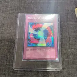 UNLIMITED NEGATE ATTACK 1996 TSC-003 YUGIOH CARD - Image 5