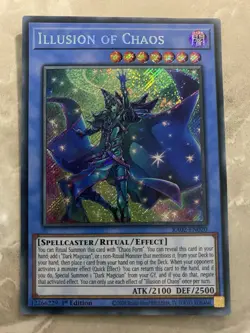 Yugioh - Illusion of Chaos - RA02-EN020 - Secret Rare 1st Edition - B - Image 1