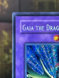 Yugioh Gaia the Dragon Champion LOB-125 The Legend of Blue Eyes 1st Edition -NM - Image 2
