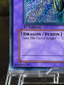 Yugioh Gaia the Dragon Champion LOB-125 The Legend of Blue Eyes 1st Edition -NM - Image 5