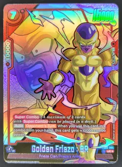 Golden Frieza BR Alternate Art Dual Evolution FB09 Dragon Ball Fusion World DD5 - Image 1