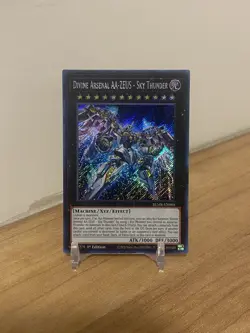 Yugioh - Divine Arsenal AA-ZEUS Sky Thunder Secret Rare - BLMR-EN084 - Image 1