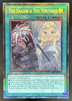 2020 Yu-Gi-Oh The Fallen & The Virtuous 1st Edition #CH01-EN019 - Image 1