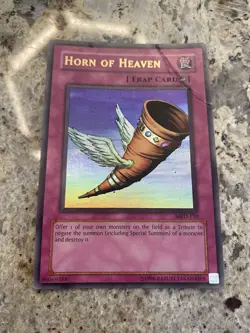Yu-Gi-Oh! TCG Horn of Heaven Metal Raiders MRD-130 Unlimited Ultra Rare - Image 1