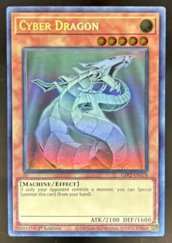2022 Yu-Gi-Oh Ghosts From the Past Cyber Dragon 1st Edition Rare #GFP2-EN178 - Image 1