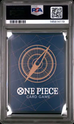 2025 ONE PIECE JAPANESE OP14-THE AZURE SEA'S SEVEN #030 DRACULE MIHAWK PSA 10 - Image 2