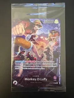Monkey.D.Luffy (PSA Magazine) OP05-060 One Piece Promotion Cards Foil - SEALED - Image 1