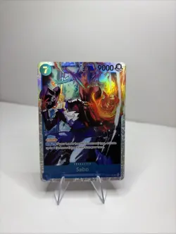 Sabo SR OP15-046 One Piece TCG Adventure On Kami's Island EN NM - Image 1