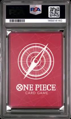2025 ONE PIECE JAPANESE OP13-CARRYING ON HIS WILL #001 MONKEY D. LUFFY PSA 10 - Image 2