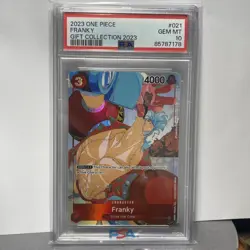 PSA 10 Franky (UC) OP01-021 Gift Collection 2023 One Piece - Image 1
