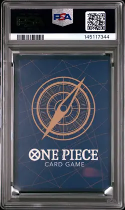 2022 ONE PIECE JAPANESE OP02-PARAMOUNT WAR ALTERNATE ART #036 NAMI PSA 10 - Image 2