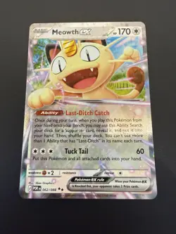 Meowth EX 062/088 | Perfect Order | Double Rare Pokemon Card | NM - Image 1