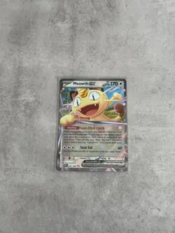 Meowth EX 062/088 Holo Perfect Order Pokemon Card NM - Image 1
