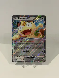Meowth ex 062/088 - Perfect Order Pokemon Card - NM - Pack Fresh - Playable - Image 1