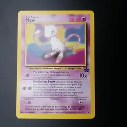 Mew #8 Black Star Promo - VINTAGE WOTC POKEMON CARD - NM/M - Image 1